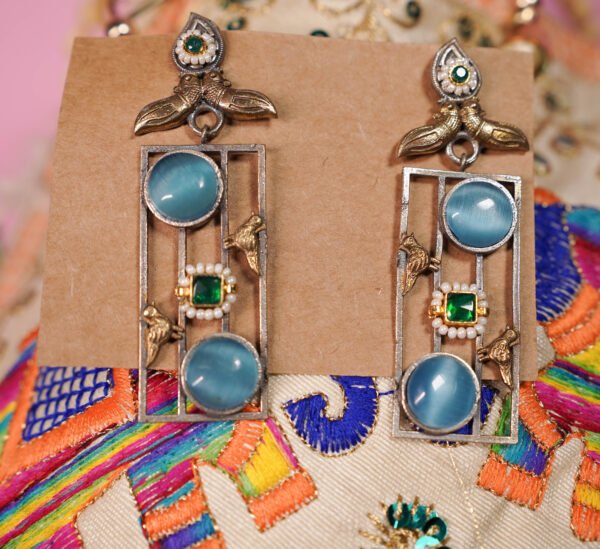 Turquoise Majestic Earrings