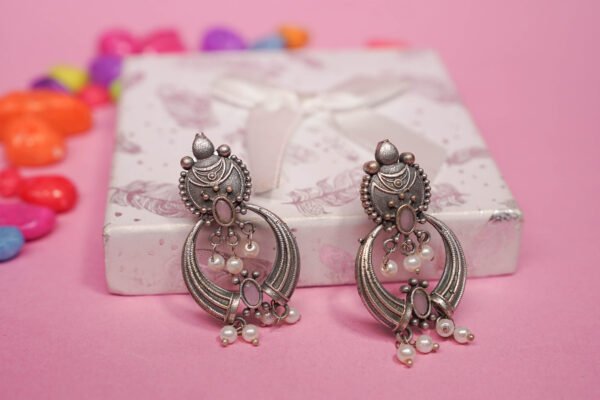 Elegant Grace Hanging Earrings