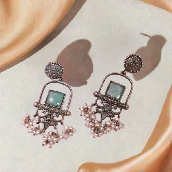 Enchanted Pearl Cascade Earrings