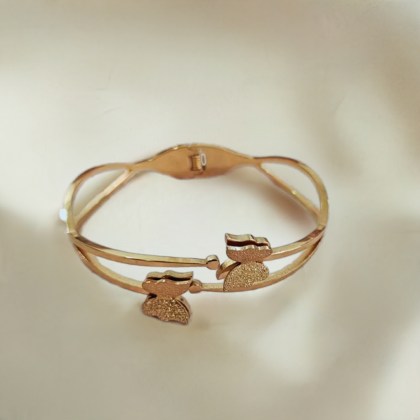 Golden Wings Butterfly Bracelet