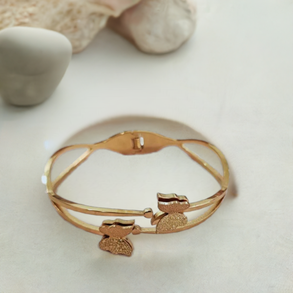 Golden Wings Butterfly Bracelet