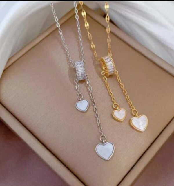 Double Heart Elegance Pendant